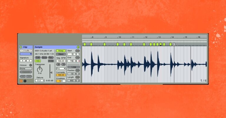 How to Warp in Ableton Live: Warp Modes, Markers and Fixes