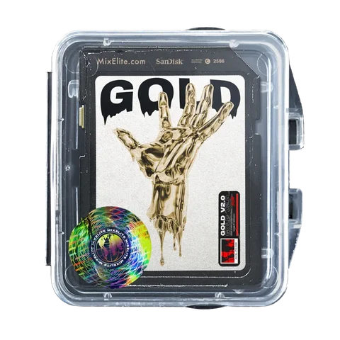 Gold Kit Vol. 2 melody loops pack cover by Mix Elite