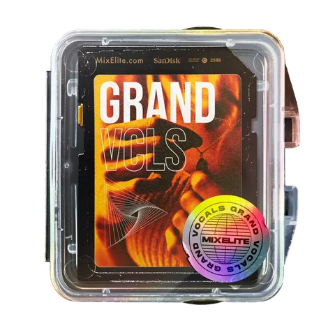Grand Vocals vocal sample pack cover by Mix Elite