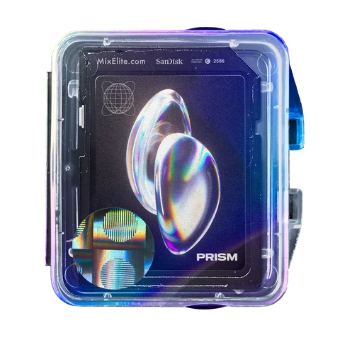 PRISM house and EDM sample pack cover by Mix Elite