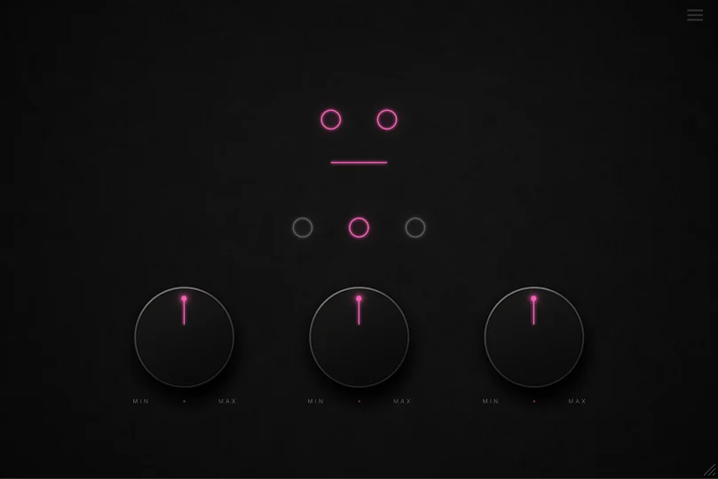 AV Pitchshifter by AngelicVibes with its three knobs and three mode buttons