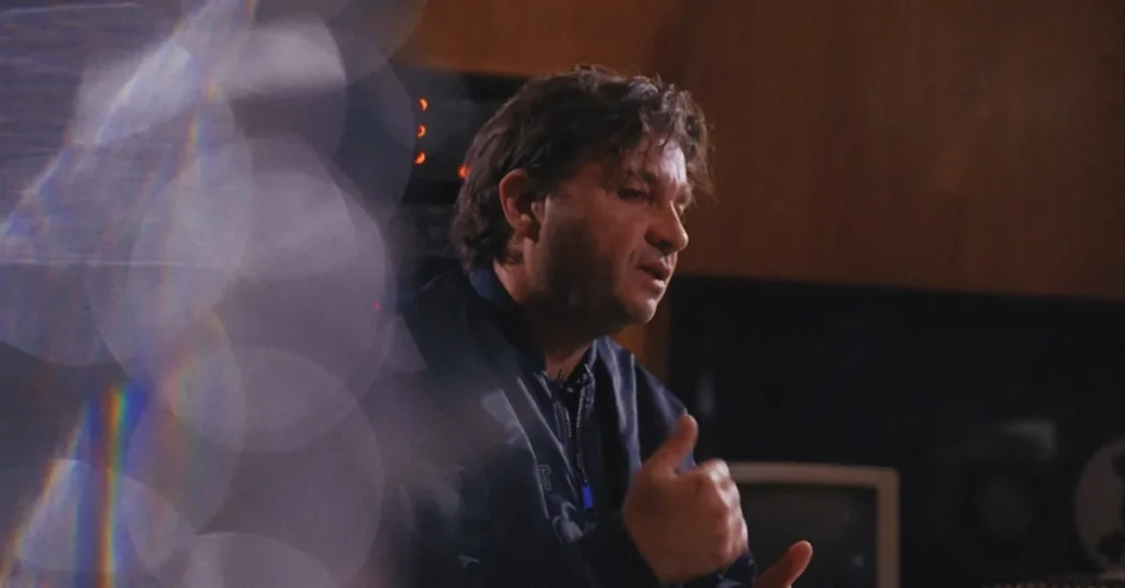 Engineer Renaud Letang talking in a studio, from his mixing series on Mix With The Masters