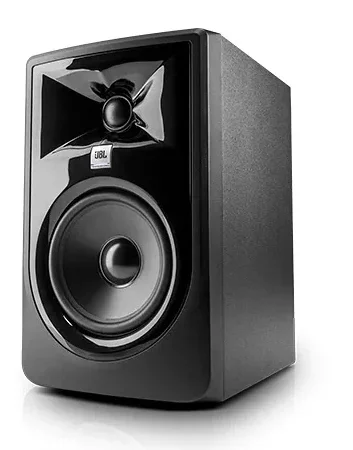 JBL 305P MkII studio monitor with its Image Control Waveguide around the tweeter