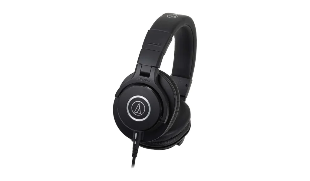 Audio-Technica ATH-M40x closed-back studio monitor headphones in black