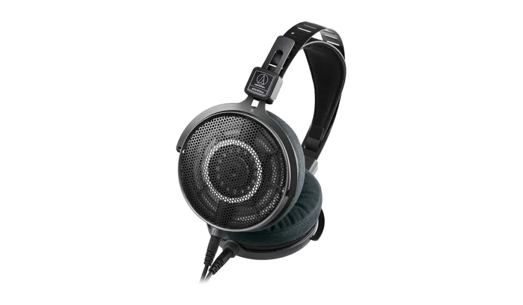 Audio-Technica ATH-R70xa open-back reference headphones with a mesh grille
